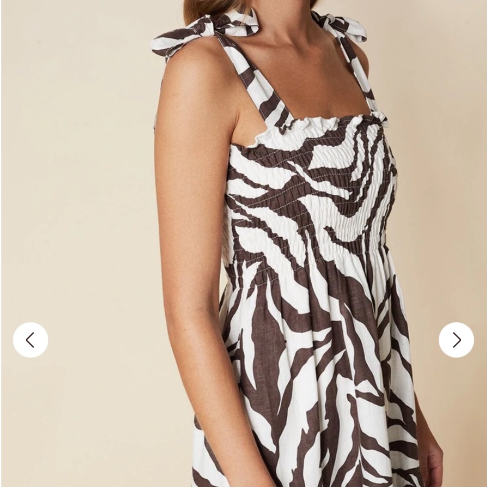 FAITHFULL THE BRAND RIANNE MIDI DRESS